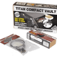 Titan Compact Gun Safe Bundle "Quick Access Vehicle Handgun Safe"