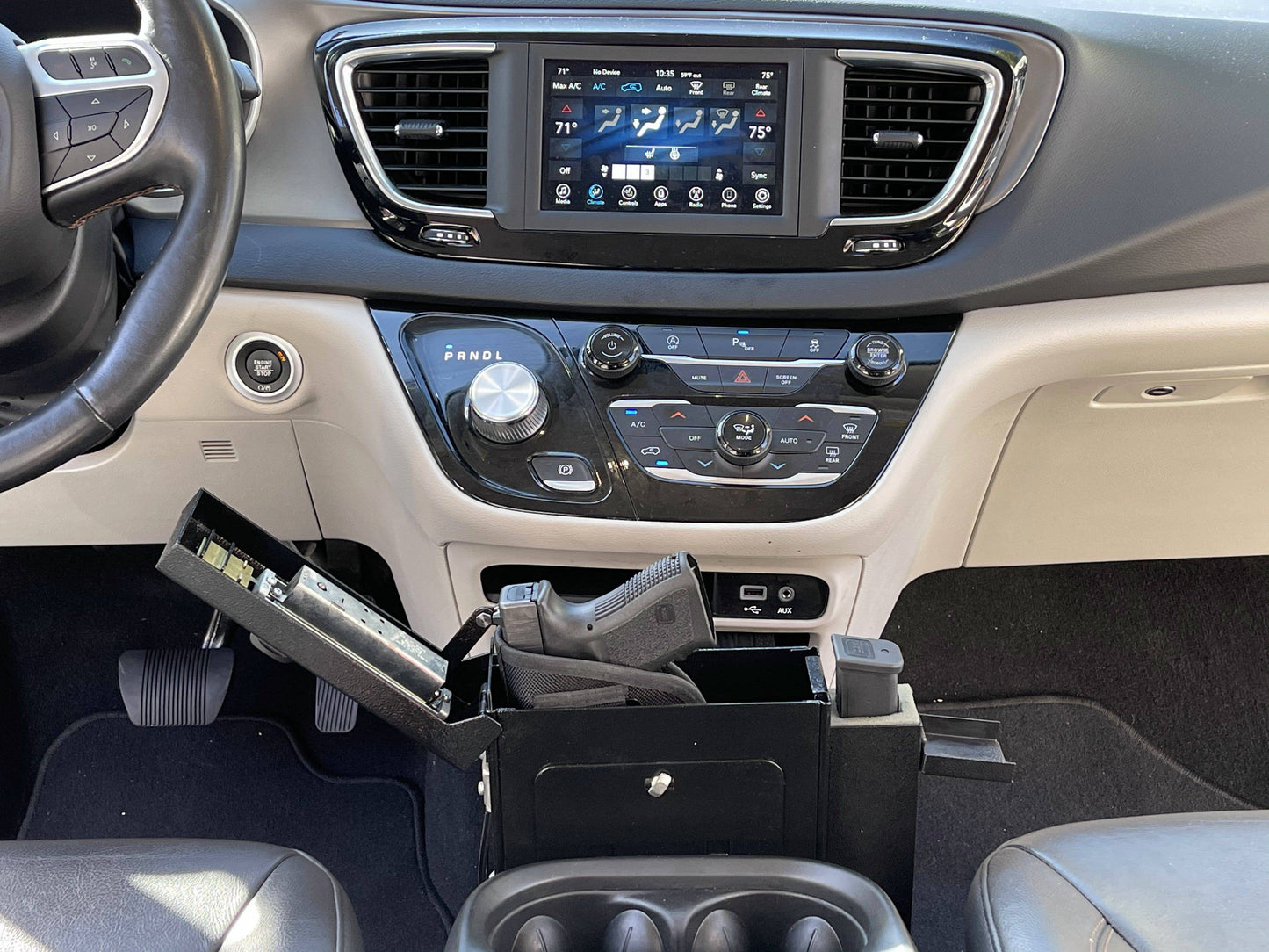 Titan Compact Gun Safe Bundle "Quick Access Vehicle Handgun Safe"